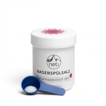 Neti Nasensalzdose aus Kunststoff für praktische Aufbewahrung