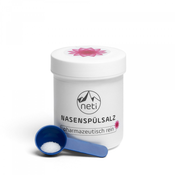Neti Nasensalzdose aus Kunststoff für praktische Aufbewahrung